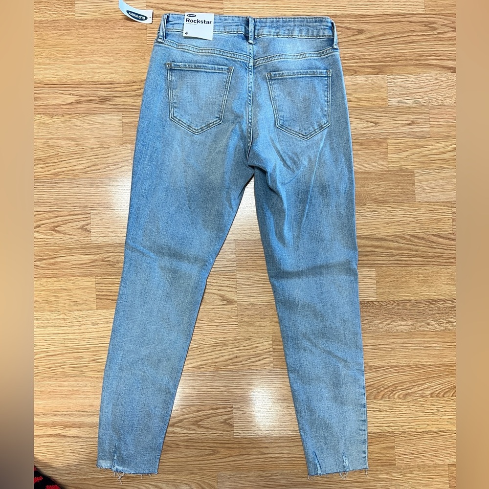 Old Navy rockstar super skinny ankle jeans size 4 brand new with tags - Picture 2 of 4